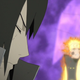 Under the protection of Sasuke